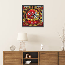 Load image into Gallery viewer, Diamond Painting - Partial Special Shaped - kansas city chiefs (30*30CM)
