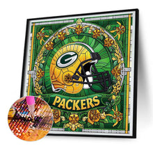 Load image into Gallery viewer, Diamond Painting - Partial Special Shaped - packing worker (30*30CM)
