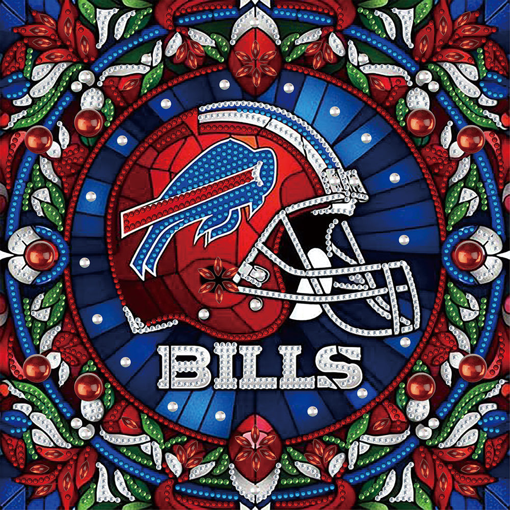 Diamond Painting - Partial Special Shaped - buffalo bill (30*30CM)