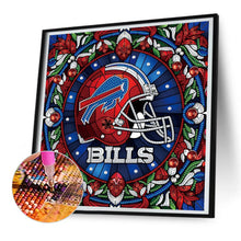 Load image into Gallery viewer, Diamond Painting - Partial Special Shaped - buffalo bill (30*30CM)
