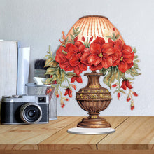 Load image into Gallery viewer, Acrylic Special Shape Flower Lamp Desktop Diamond Art Kits for Home Office Decor

