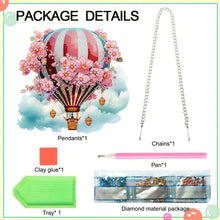 Load image into Gallery viewer, Acrylic Special Shape Flower Balloon Diamond Art Pendant for Garden Window Decor
