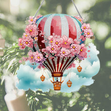 Load image into Gallery viewer, Acrylic Special Shape Flower Balloon Diamond Art Pendant for Garden Window Decor
