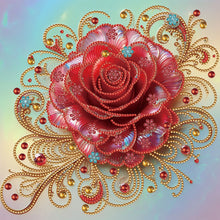 Load image into Gallery viewer, Diamond Painting - Full Round - crystal red rose (30*30CM)
