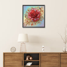 Load image into Gallery viewer, Diamond Painting - Full Round - crystal red rose (30*30CM)
