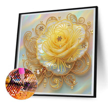 Load image into Gallery viewer, Diamond Painting - Full Round - crystal yellow rose (30*30CM)
