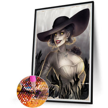 Load image into Gallery viewer, Diamond Painting - Full Round - horror girl (45*60CM)

