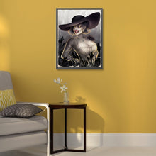 Load image into Gallery viewer, Diamond Painting - Full Round - horror girl (45*60CM)
