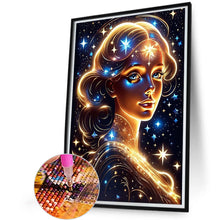 Load image into Gallery viewer, Diamond Painting - Full Round - glow girl (45*60CM)
