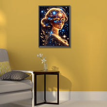 Load image into Gallery viewer, Diamond Painting - Full Round - glow girl (45*60CM)
