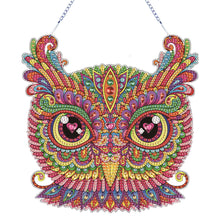 Load image into Gallery viewer, Acrylic Owl 5D DIY Rhinestone Diamond Painting Dots Pendant for Wall Decor

