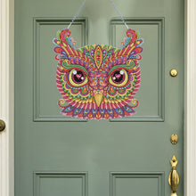 Load image into Gallery viewer, Acrylic Owl 5D DIY Rhinestone Diamond Painting Dots Pendant for Wall Decor
