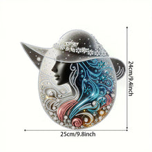 Load image into Gallery viewer, Acrylic Lady 5D DIY Diamond Painting Dots Pendant for Garden Window Decoration
