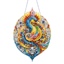 Load image into Gallery viewer, Acrylic Phoenix 5D DIY Diamond Painting Dots Pendant for Garden Window Decor
