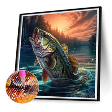 Load image into Gallery viewer, Diamond Painting - Full Round - fish jumping out of water (30*30CM)
