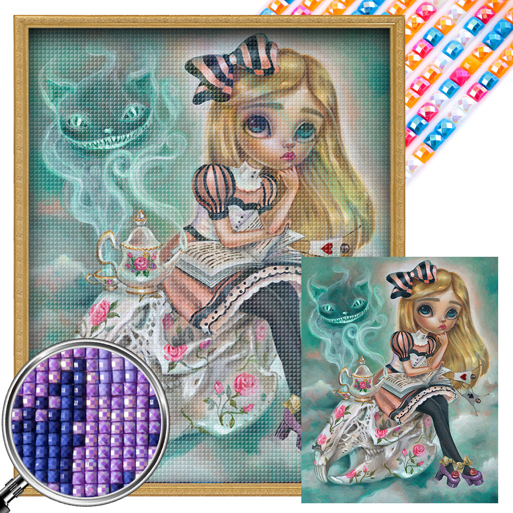 AB Diamond Painting - Full Square - Alice (40*50CM)