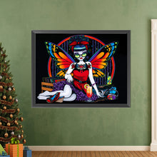 Load image into Gallery viewer, AB Diamond Painting - Full Square - Dark Butterfly (40*50CM)
