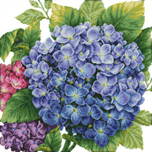Load image into Gallery viewer, AB Diamond Painting - Full Round - blue hyacinth (45*45CM)
