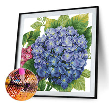 Load image into Gallery viewer, AB Diamond Painting - Full Round - blue hyacinth (45*45CM)
