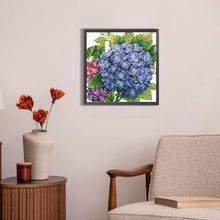Load image into Gallery viewer, AB Diamond Painting - Full Round - blue hyacinth (45*45CM)
