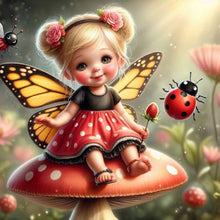 Load image into Gallery viewer, Diamond Painting - Full Round - elf girl (30*30CM)
