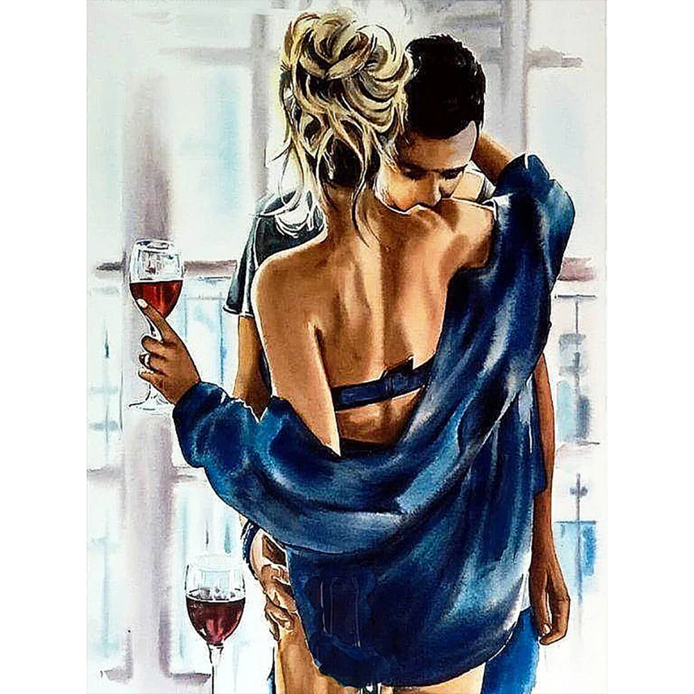 Diamond Painting - Full Round - Hot couple (30*40CM)