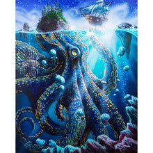 Load image into Gallery viewer, AB Diamond Painting - Full Square - Deep sea octopus (40*50CM)
