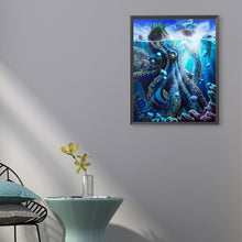 Load image into Gallery viewer, AB Diamond Painting - Full Square - Deep sea octopus (40*50CM)
