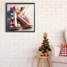 Load image into Gallery viewer, Diamond Painting - Full Square - Letter K (30*30CM)
