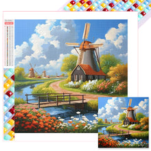 Load image into Gallery viewer, Diamond Painting - Full Square - windmill (30*30CM)
