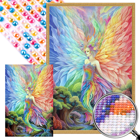 AB Diamond Painting - Full Round - nature spirit (40*60CM)