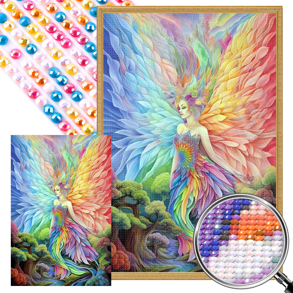 AB Diamond Painting - Full Round - nature spirit (40*60CM)