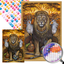 Load image into Gallery viewer, AB Diamond Painting - Full Round - african nature spirit (40*60CM)
