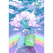 Load image into Gallery viewer, AB Diamond Painting - Full Round - weather girl (40*60CM)
