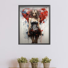 Load image into Gallery viewer, AB Diamond Painting - Full Round - mysterious girl (40*50CM)
