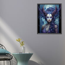 Load image into Gallery viewer, AB Diamond Painting - Full Round - Mysterious girl (40*50CM)

