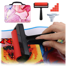 Load image into Gallery viewer, 70 Slots Portable 5D Diamond Painting Carrying Bag with Tools for DIY Art Craft
