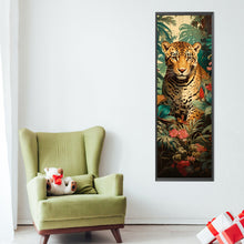 Load image into Gallery viewer, AB Diamond Painting - Full Round - Leopard in the forest (30*90CM)
