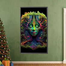 Load image into Gallery viewer, AB Diamond Painting - Full Round - nature goddess tree (40*70CM)
