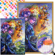 Load image into Gallery viewer, AB Diamond Painting - Full Round - nature goddess (50*70CM)
