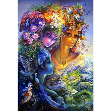 Load image into Gallery viewer, AB Diamond Painting - Full Round - nature goddess (50*70CM)
