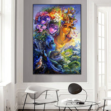 Load image into Gallery viewer, AB Diamond Painting - Full Round - nature goddess (50*70CM)
