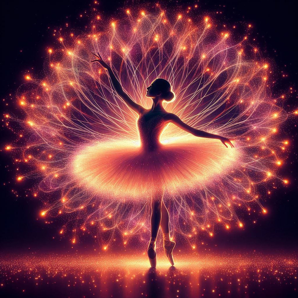 Diamond Painting - Full Round - ballet girl (30*30CM)