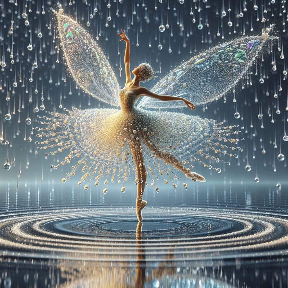 Diamond Painting - Full Round - ballet girl (30*30CM)