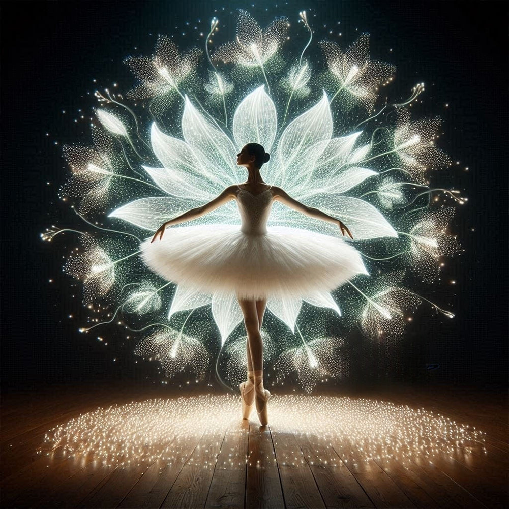 Diamond Painting - Full Round - ballet girl (30*30CM)