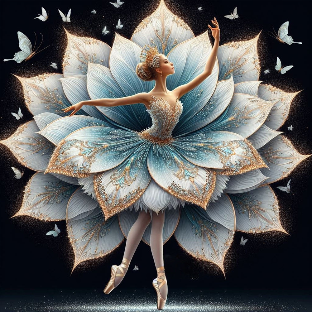 Diamond Painting - Full Round - ballet girl (30*30CM)