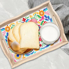 Load image into Gallery viewer, Wooden Cat 5D DIY Diamond Painting Serving Tray Diamond Painting Tray Handicraft
