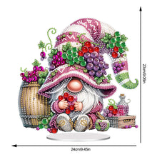 Load image into Gallery viewer, Acrylic Special Shape Fruit Gnome Desktop Diamond Art Kits for Home Office Decor
