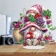 Load image into Gallery viewer, Acrylic Special Shape Fruit Gnome Desktop Diamond Art Kits for Home Office Decor
