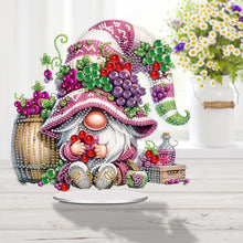 Load image into Gallery viewer, Acrylic Special Shape Fruit Gnome Desktop Diamond Art Kits for Home Office Decor
